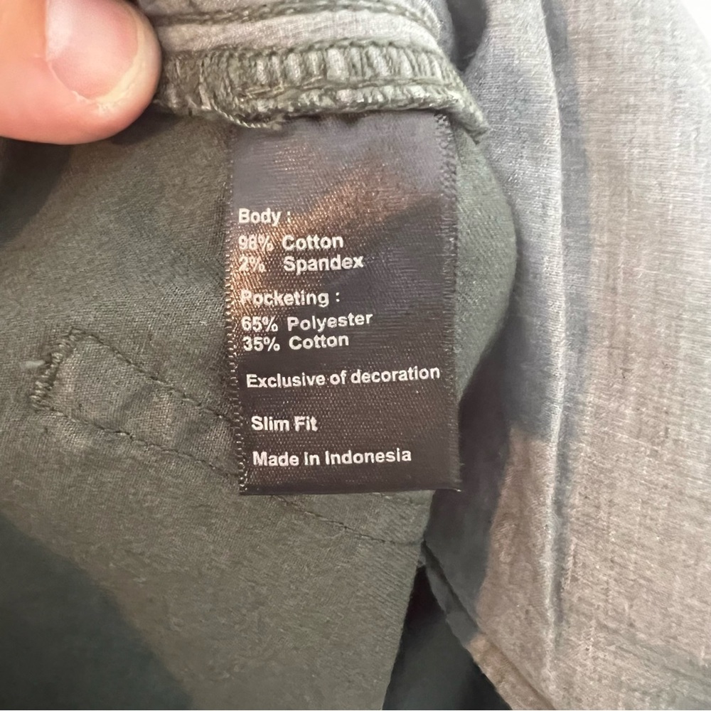 FLINT AND TINDER- 365 Slim Pants Chino Everyday Wear 30” Work Outdoors Travel - Picture 8 of 9